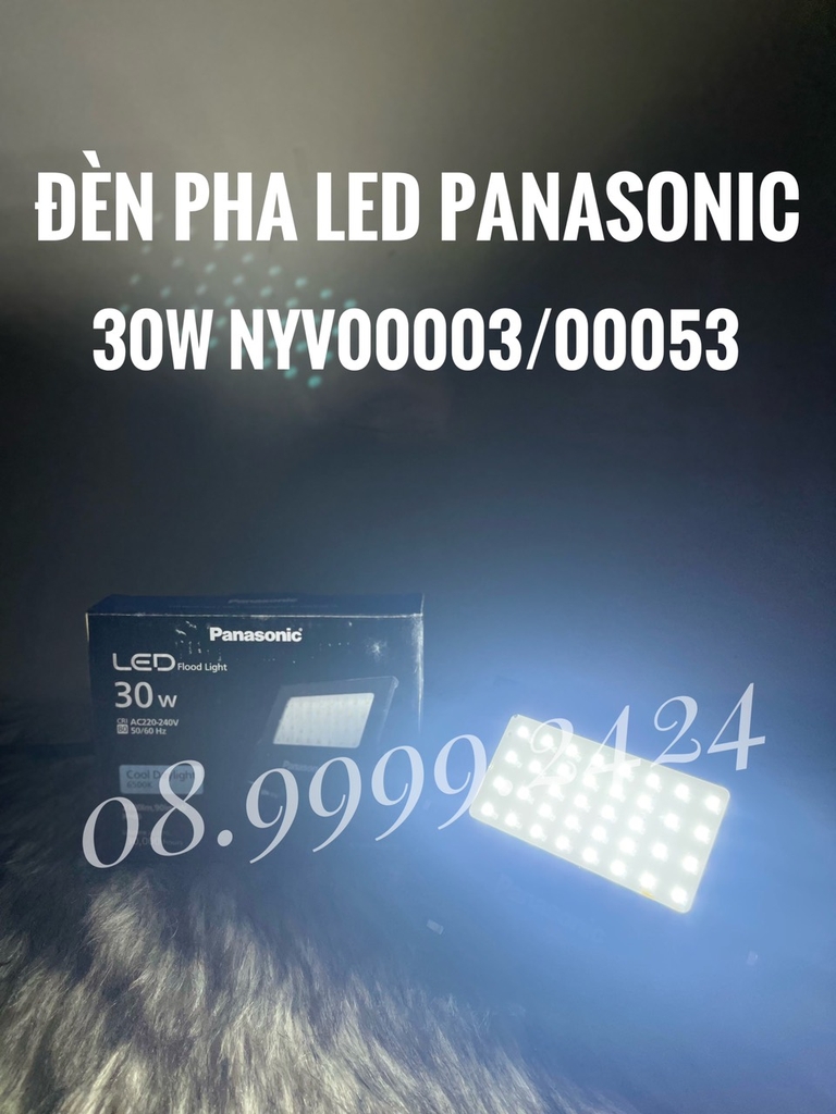 ĐÈN PHA LED PANASONIC 10W - 20W - 30W - 50W - 70W - 100W - 150W - 200W CHÍNH HÃNG, BẢO HÀNH ĐỔI MỚI.