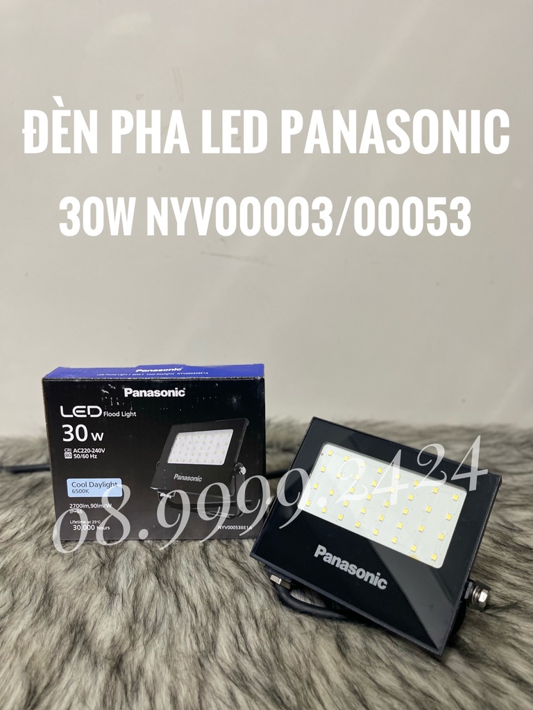 ĐÈN PHA LED PANASONIC 10W - 20W - 30W - 50W - 70W - 100W - 150W - 200W CHÍNH HÃNG, BẢO HÀNH ĐỔI MỚI.