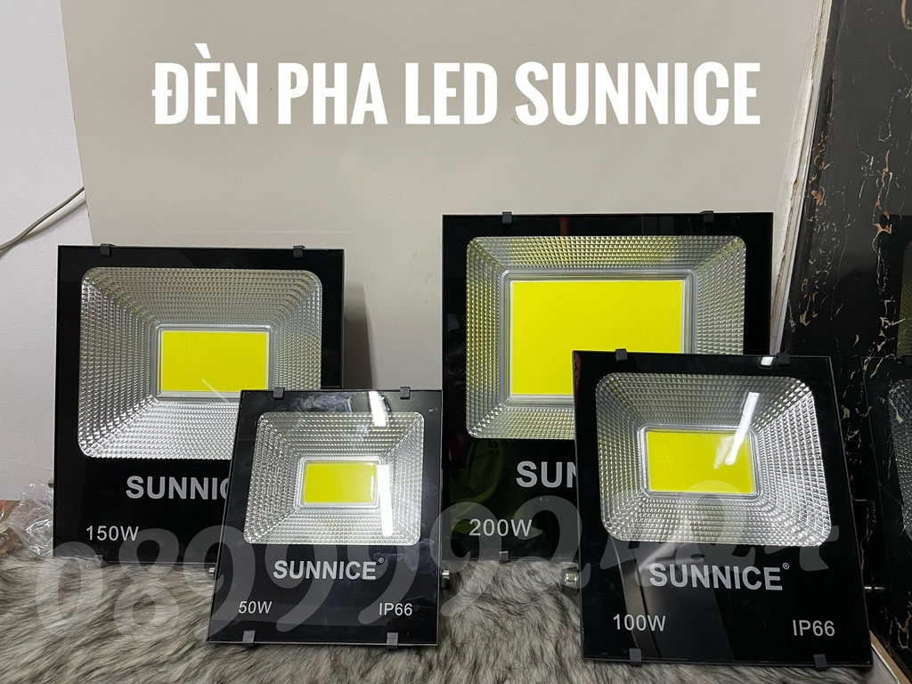 ĐÈN PHA LED COB SUNNICE 50W-100W-150W-200W