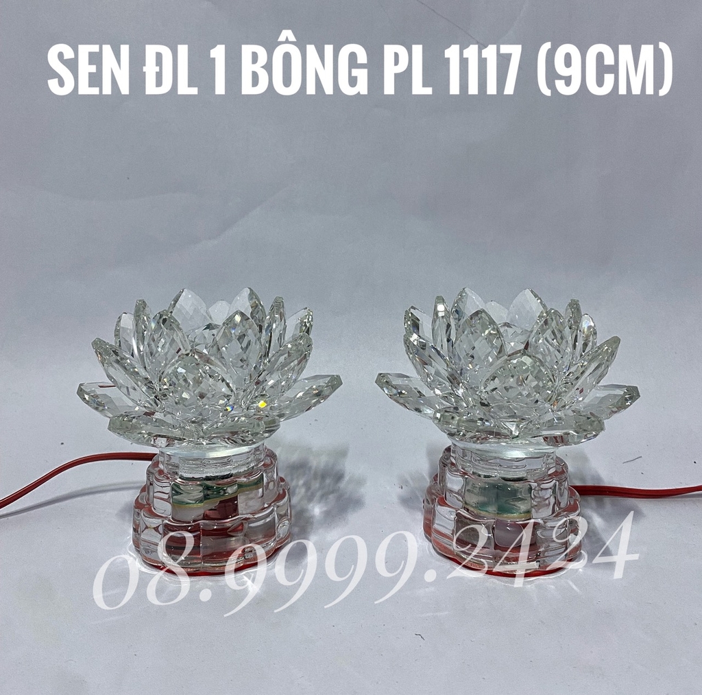 ĐÈN THỜ PHA LÊ 1117 (9CM) GIÁ BÁN 1 CẶP