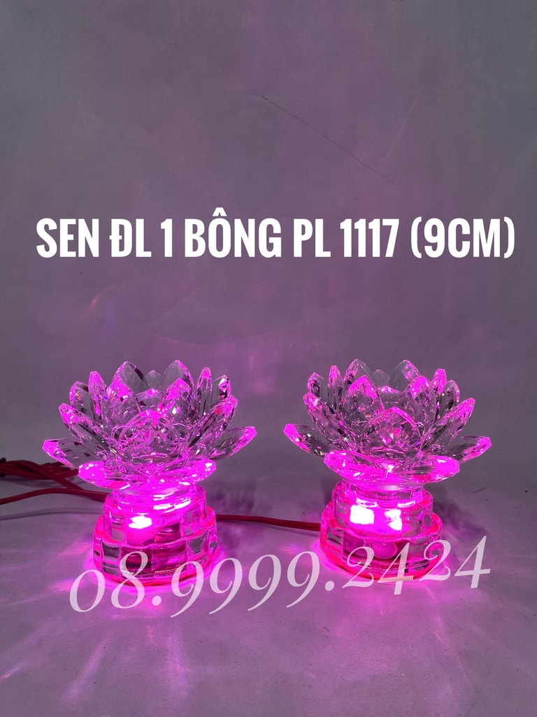 ĐÈN THỜ PHA LÊ 1117 (9CM) GIÁ BÁN 1 CẶP