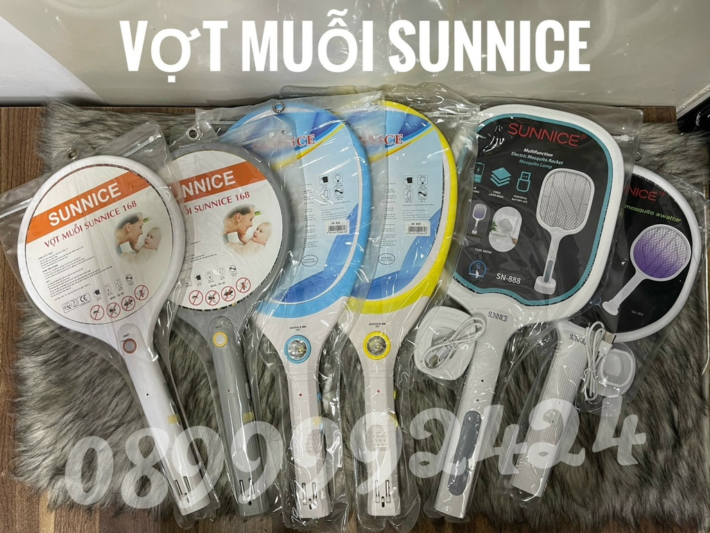 VỢT MUỖI SUNNICE 168-806-368-888