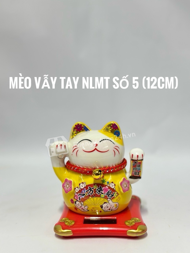 MÈO VẪY TAY NLMT SỐ 5 (12CM)