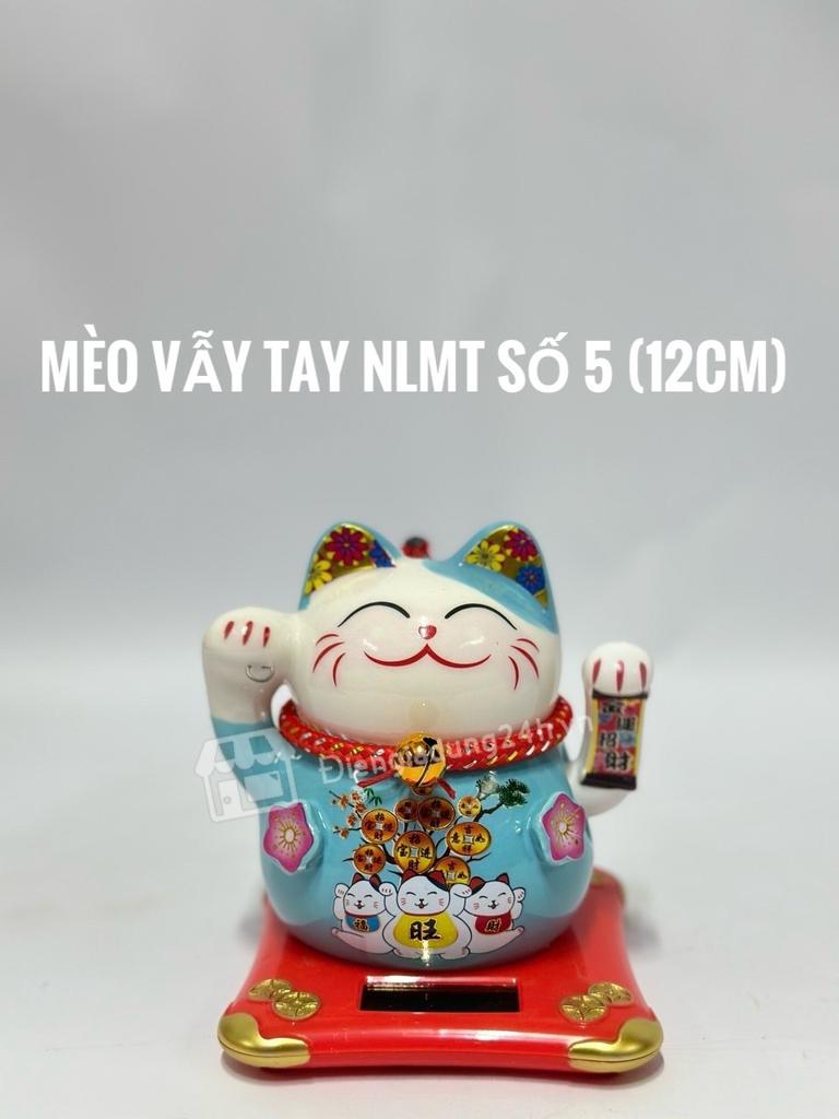 MÈO VẪY TAY NLMT SỐ 5 (12CM)