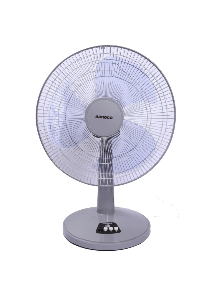 Quạt bàn nanoco, 47W, NTF1630 ( màu xanh ngọc, màu beige, màu xám)