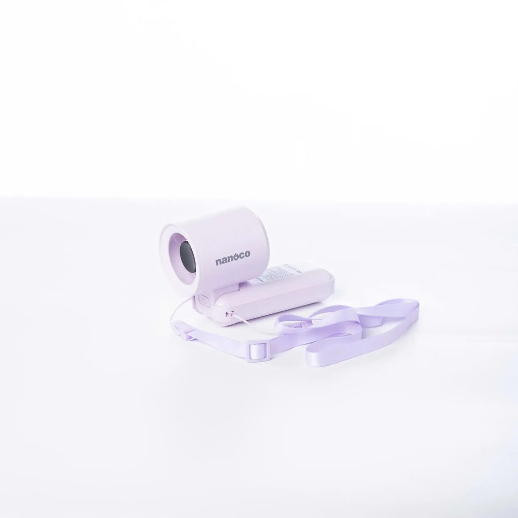 Quạt sạc cầm tay NHF3081 ( MÀU XANH, MÀU TÍM)