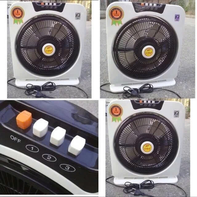 Quạt hộp B3 Lido P300 - HÀNG CÔNG TY CHÍNH HÃNG (GIAO MÀU NGẪU NHIÊN)