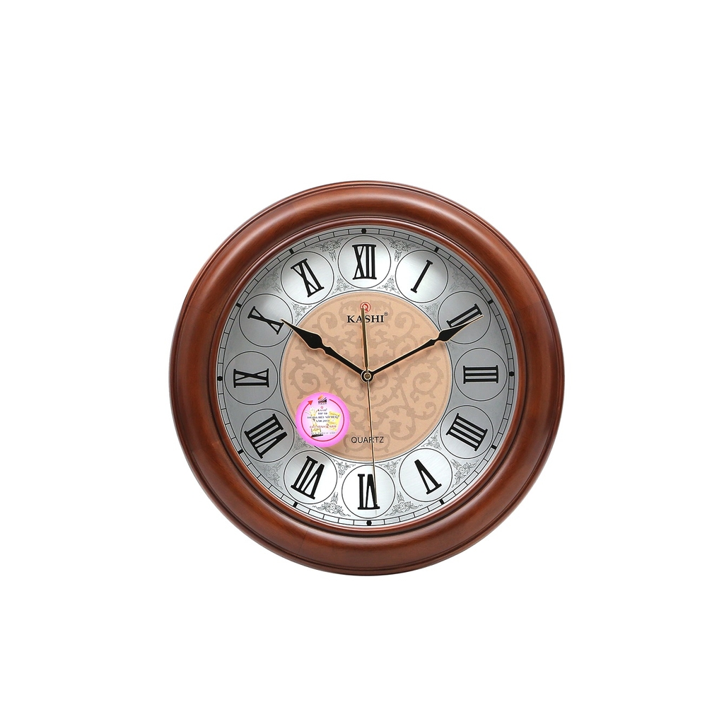 Đồng hồ treo tường HM334 số La Mã Kashi Clock