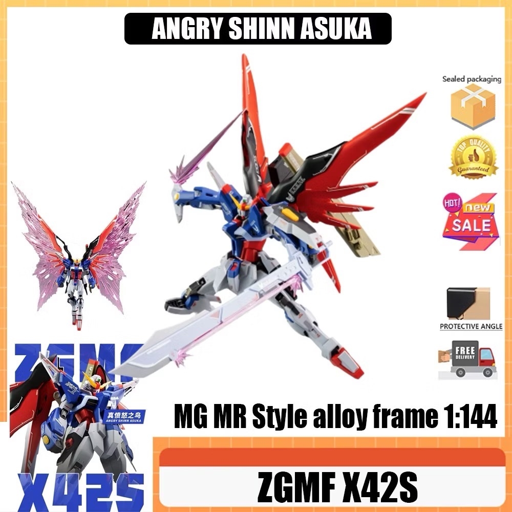 Real Angry Birds ZAFT Disney MR Phong cách hợp kim khung xương lắp ráp mô hình ông Asuka