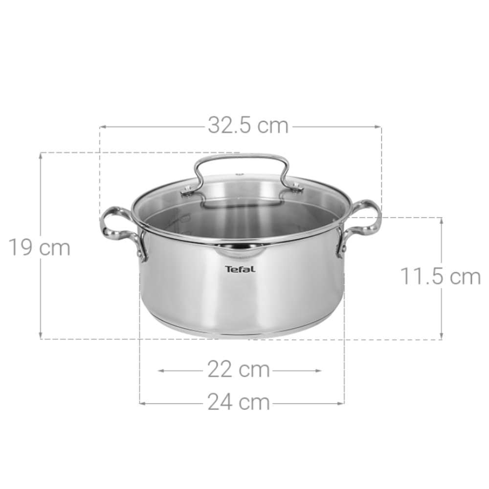 Nồi inox Tefal Duetto Plus - Giao hàng nhanh toàn quốc