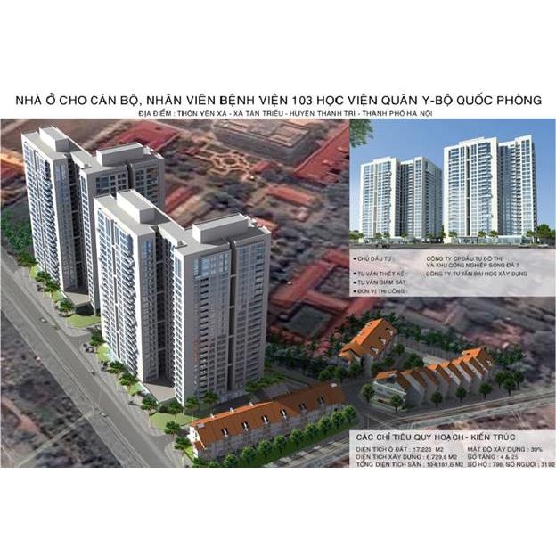  Bán chung cư viện 103 Văn Quán