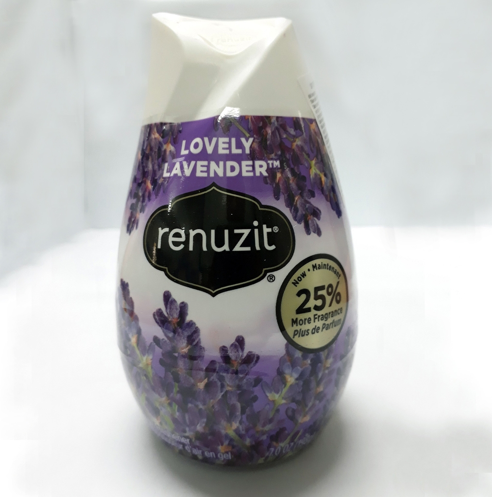 Sáp thơm phòng Renuzit Lovely Lavender 198g Hàng nhập khẩu giá tốt