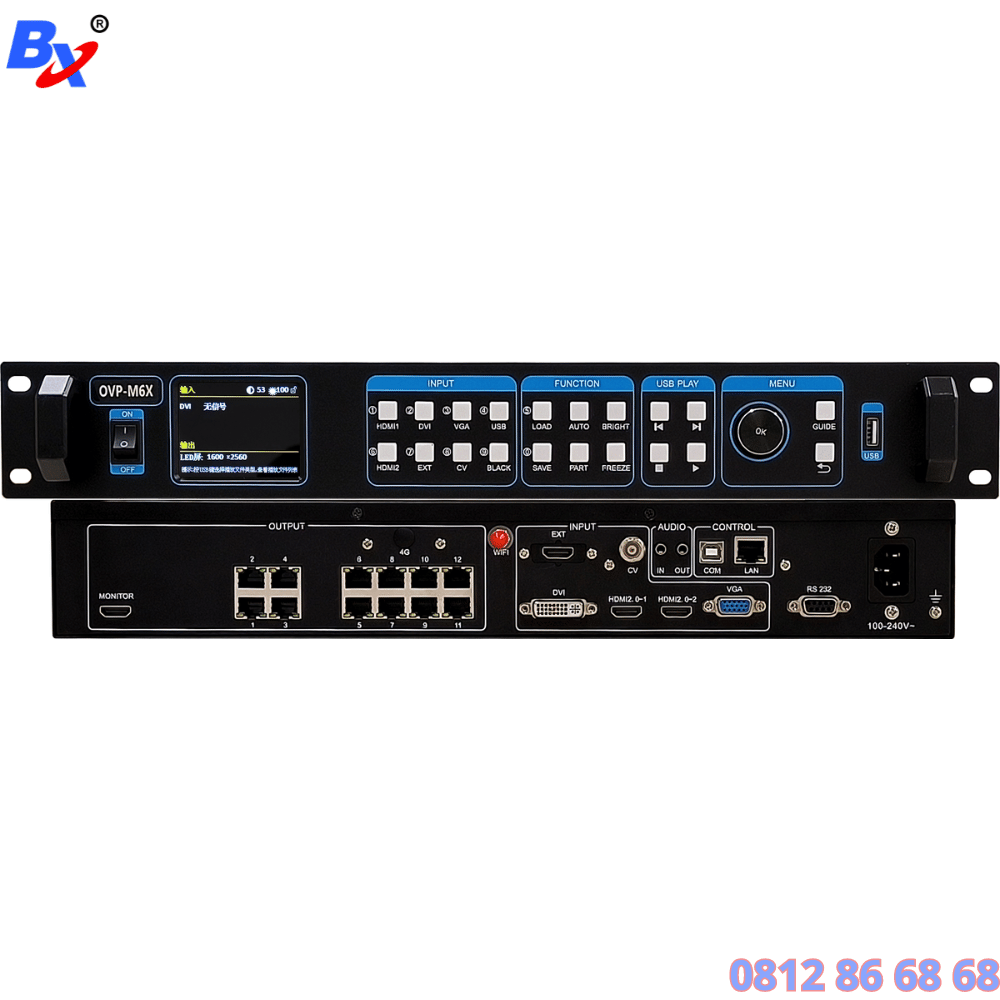 ĐẦU XỬ LÝ HÌNH ẢNH BX OVP M6X