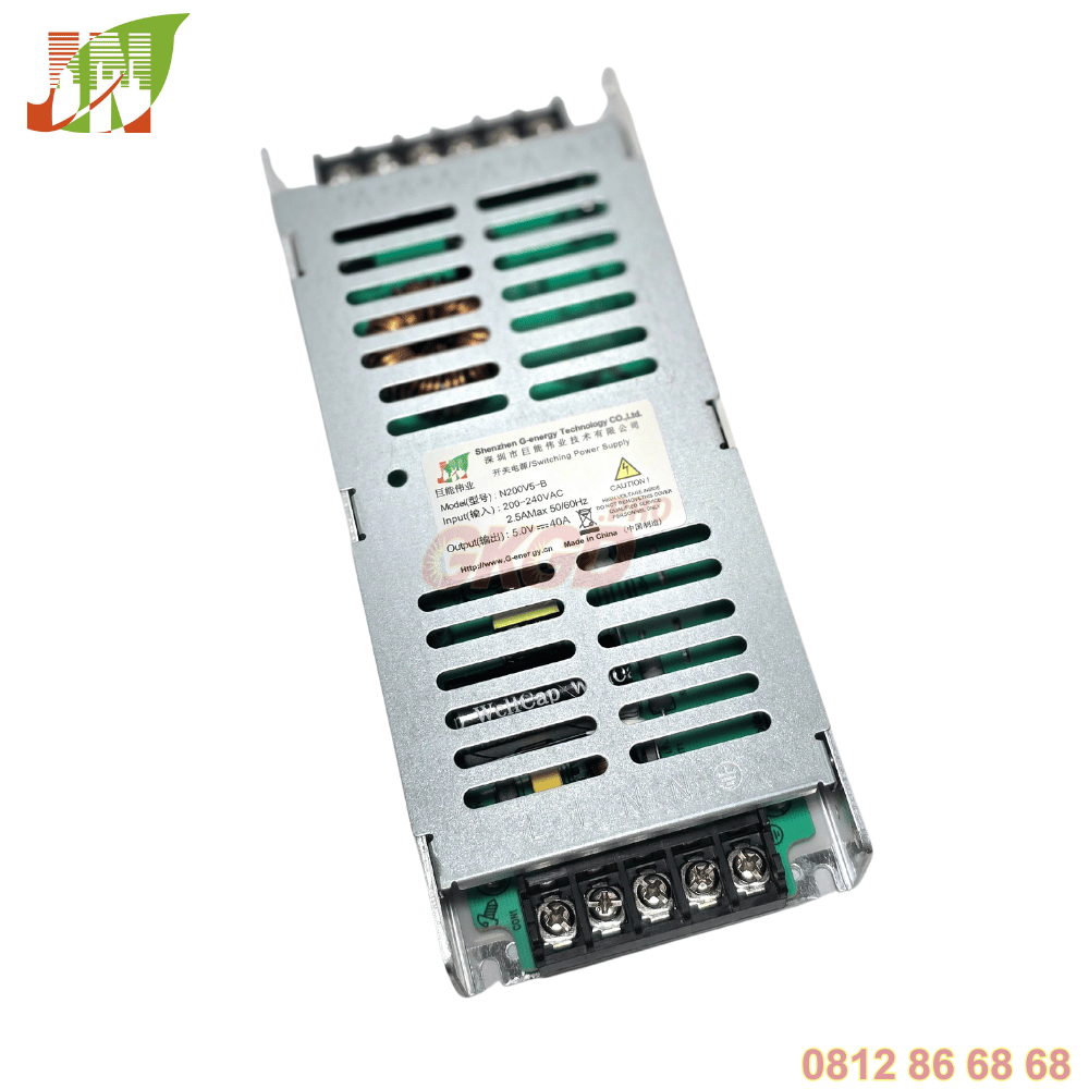 Nguồn 5V40A G-Energy mỏng N200V5-B