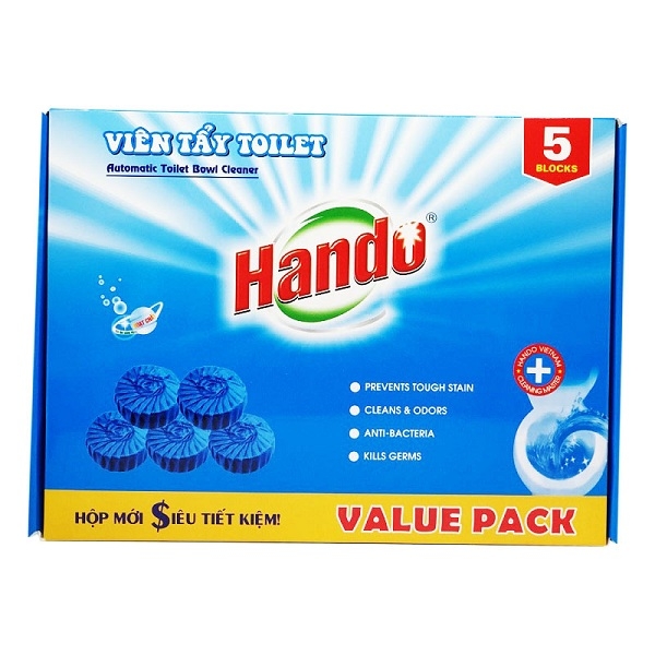 Hộp 5 viên tẩy toilet hando Lulaca - Siêu thị Mini