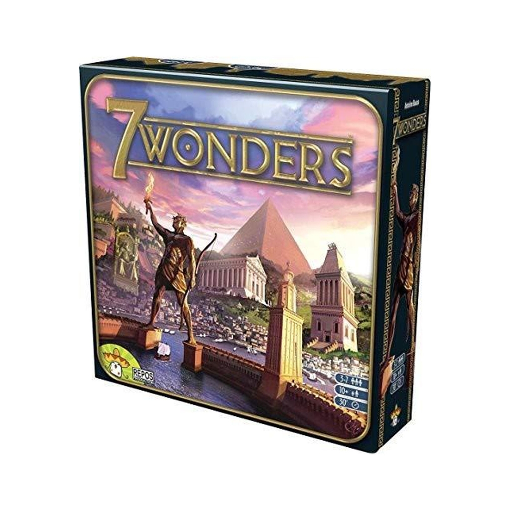 7 Wonders Boardgame Xây dựng 7 kỳ quan hộp cứng bản đẹp