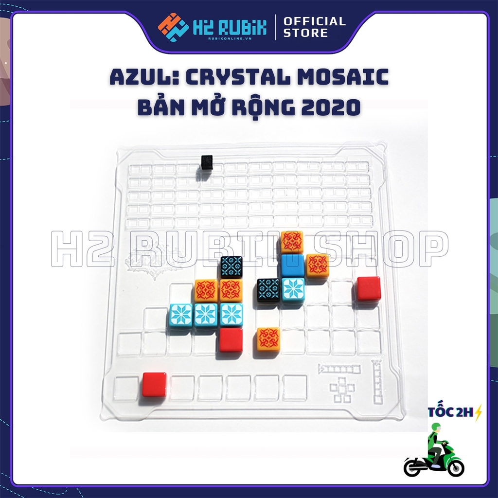 Azul Crystal Mosaic Expansion mở rộng Board game Azul