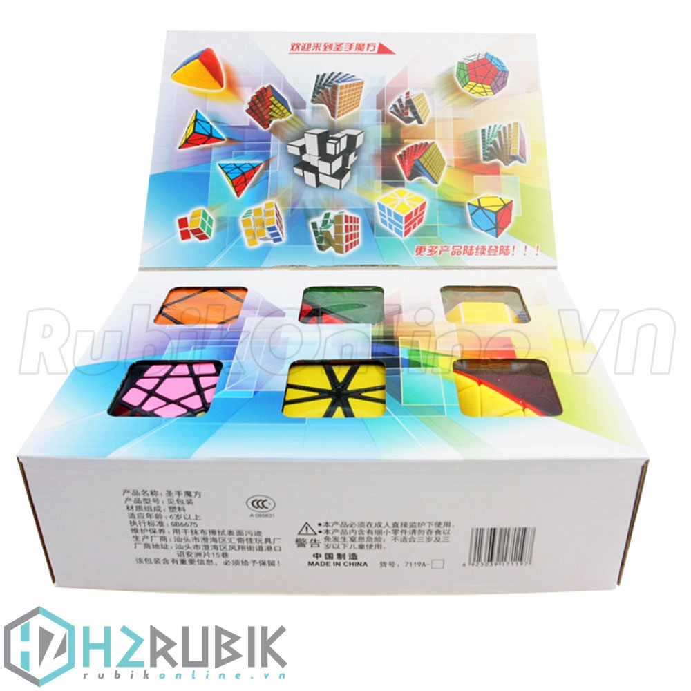 Combo Rubik 6 chiếc - Shengshou Gift Packaging