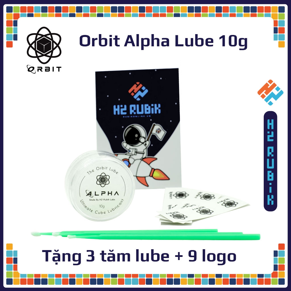 Orbit Alpha Lube dầu bôi trơn rubik cao cấp bền bỉ - Angstrom Lube Việt Nam