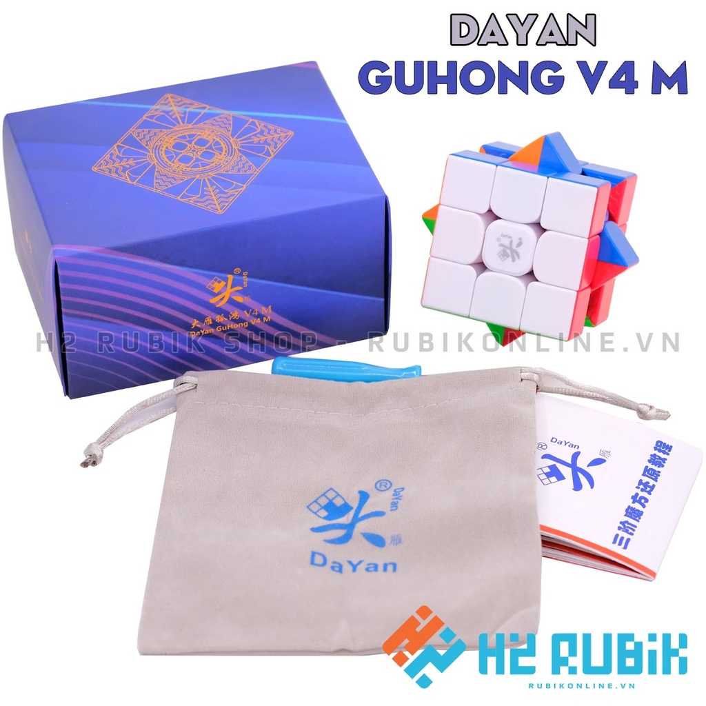 Dayan Guhong 3x3 V4 M Có nam châm sẵn
