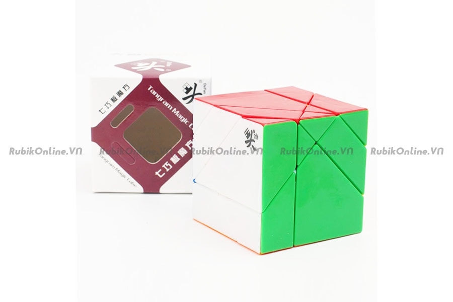 Dayan Tangram Cube Stickerless - Rubik biến thể cao cấp