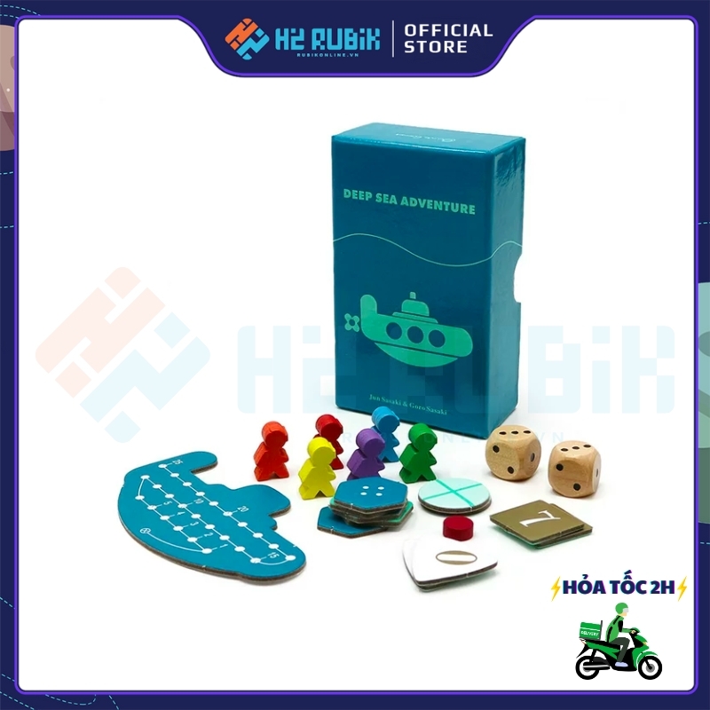 Deep Sea Adventure Board Game Khám phá biển sâu