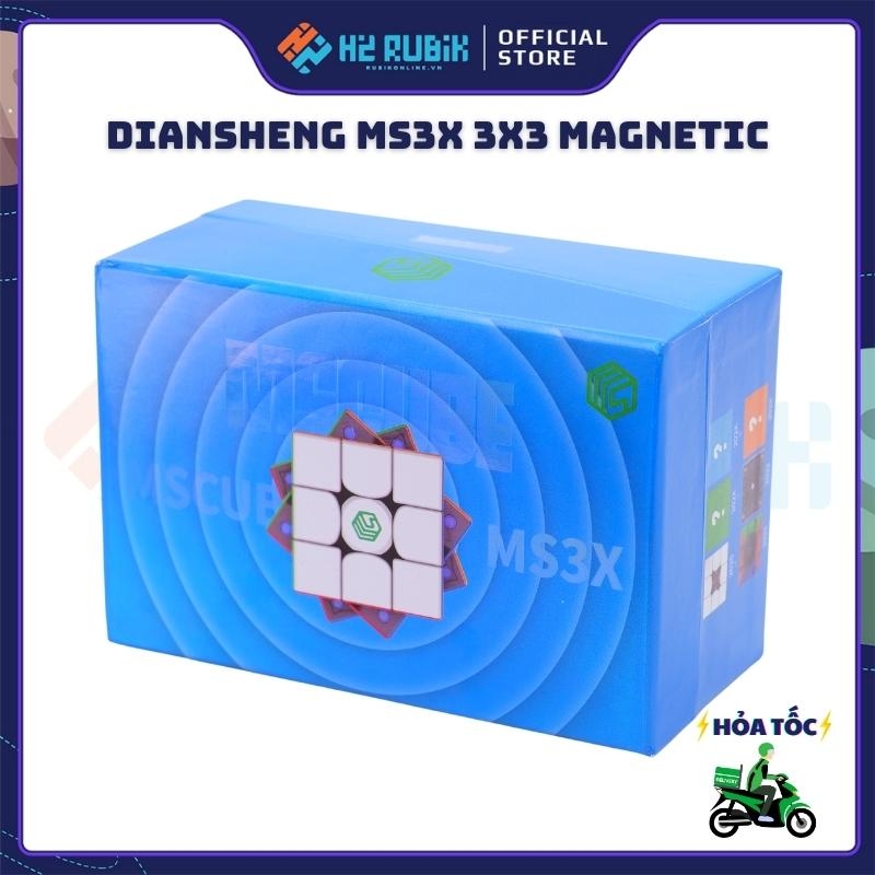 DianSheng MS3X 3x3 M Có nam châm sẵn (Black Core)