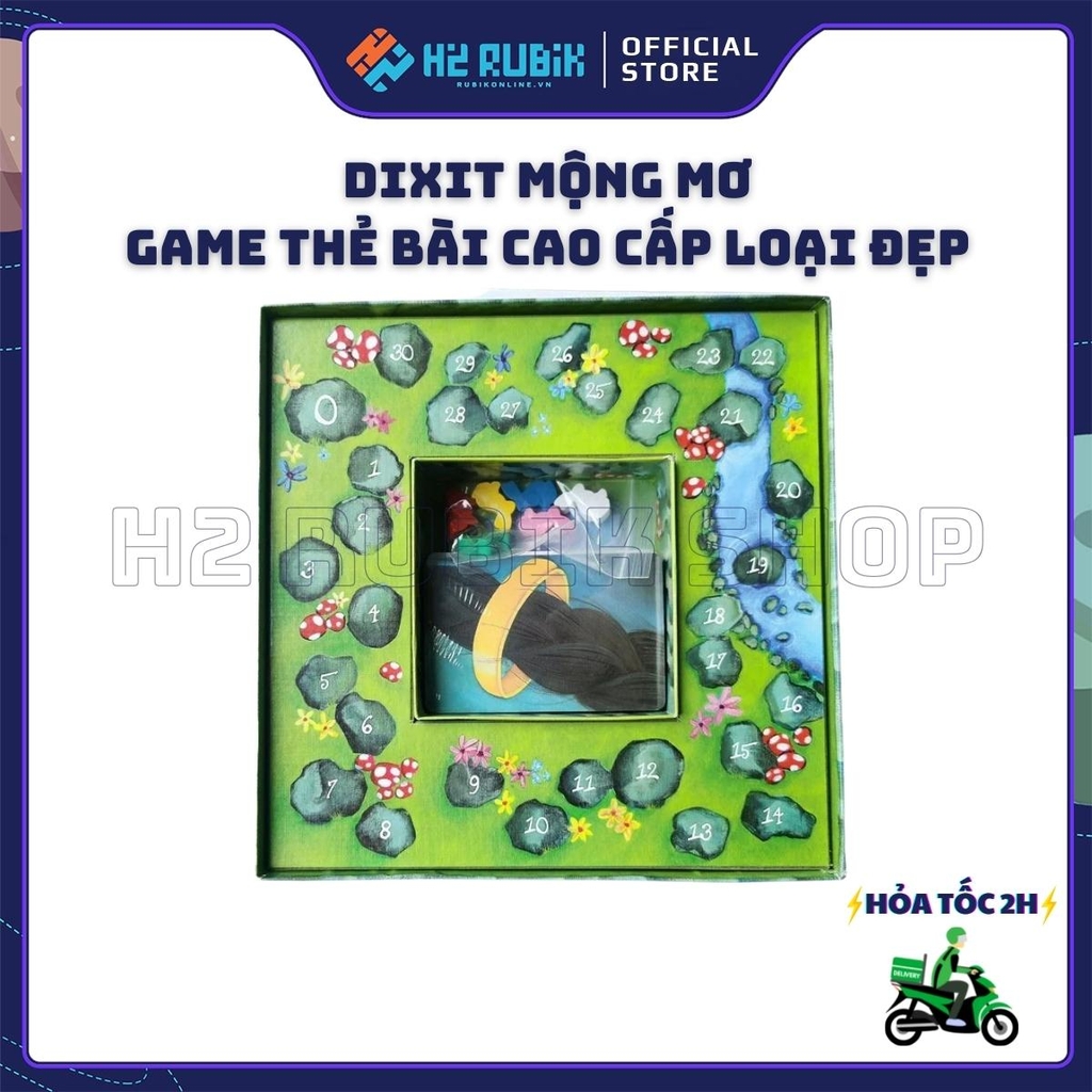 Dixit Board Game thẻ bài mộng mơ (Tiếng Anh)