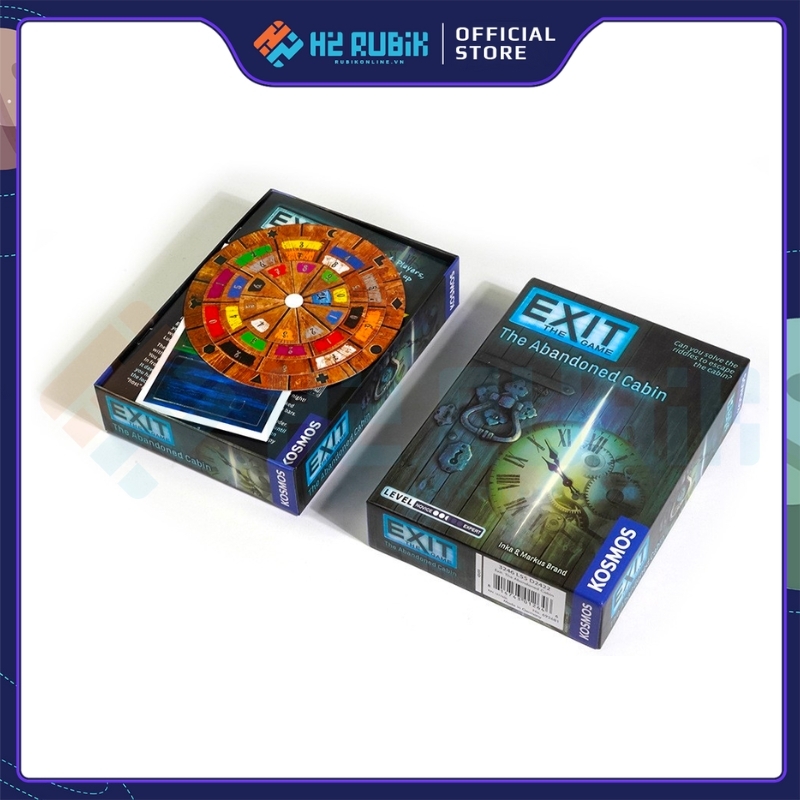 Exit: The Game – The Abandoned Cabin Board Game Giải Đố Escape