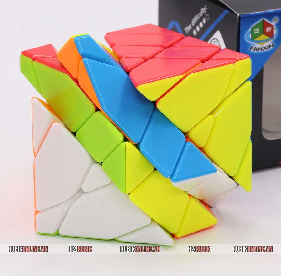 FanXin 4x4x4 Axis Cube Stickerless