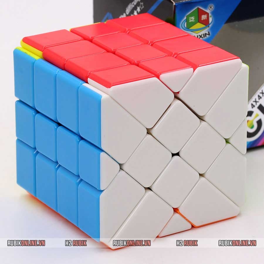 FanXin 4x4x4 Fisher Cube Stickerless