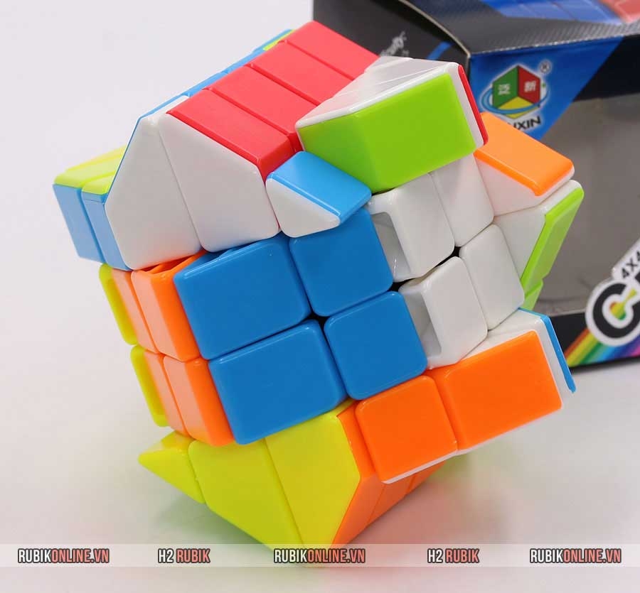 FanXin 4x4x4 Fisher Cube Stickerless