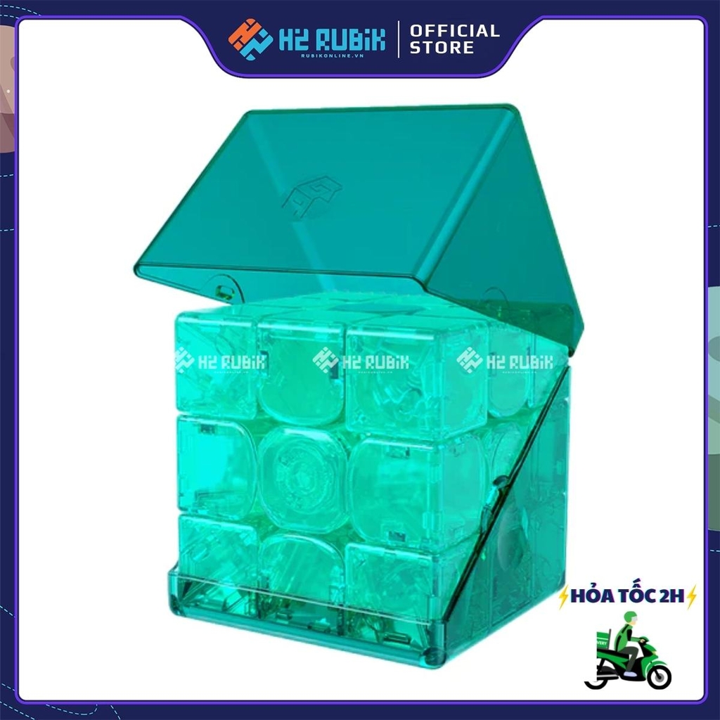 GAN 12 M MagLev 3x3 Peacock Emerald Phiên bản giới hạn