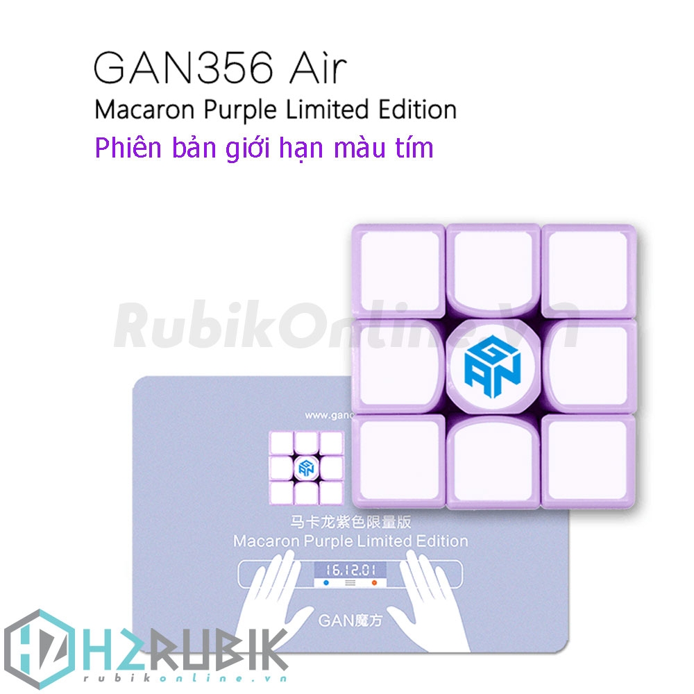 GAN 356 Air Macaron Purple Limited Edition - phiên bản giới hạn màu tím