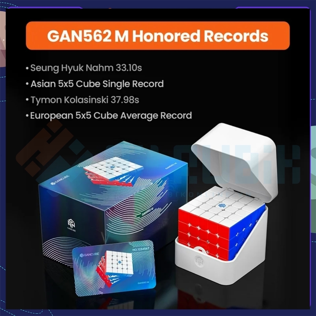 Rubik 5x5 GAN 562 UV Coated