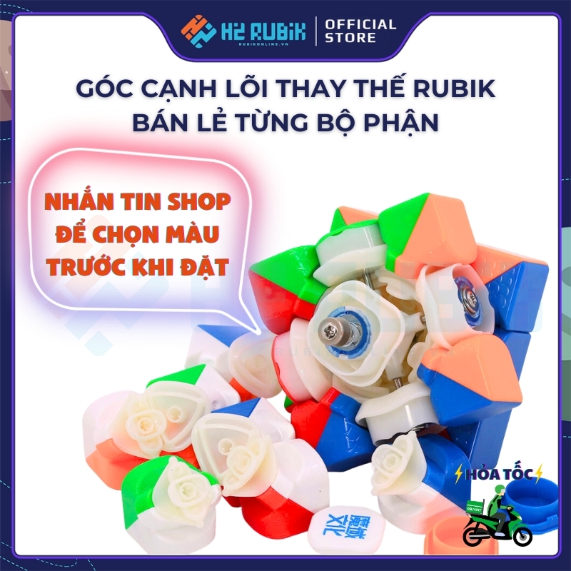 Bộ phận thay thế Rubik các loại cũ và mới các hãng GAN MoYu QiYi DaYan