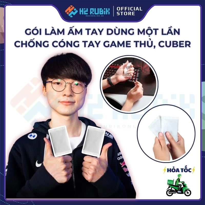 Gói làm ấm tay dùng một lần chống cóng tay game thủ cuber