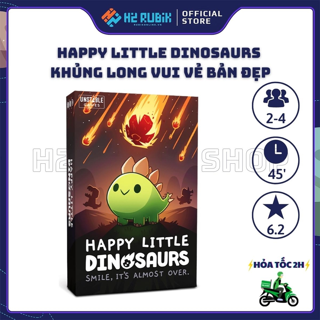 Happy Little Dinosaurs Board Game Khủng Long Vui Vẻ