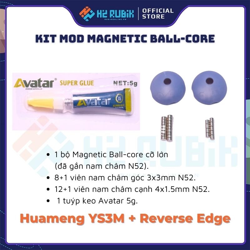 Bộ nam châm Ball-core Magnetic lắp cho Rubik
