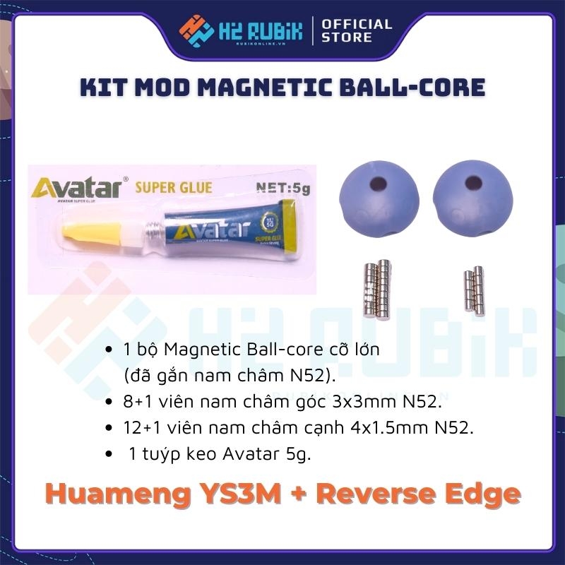 Bộ nam châm Ball-core Magnetic lắp cho Rubik