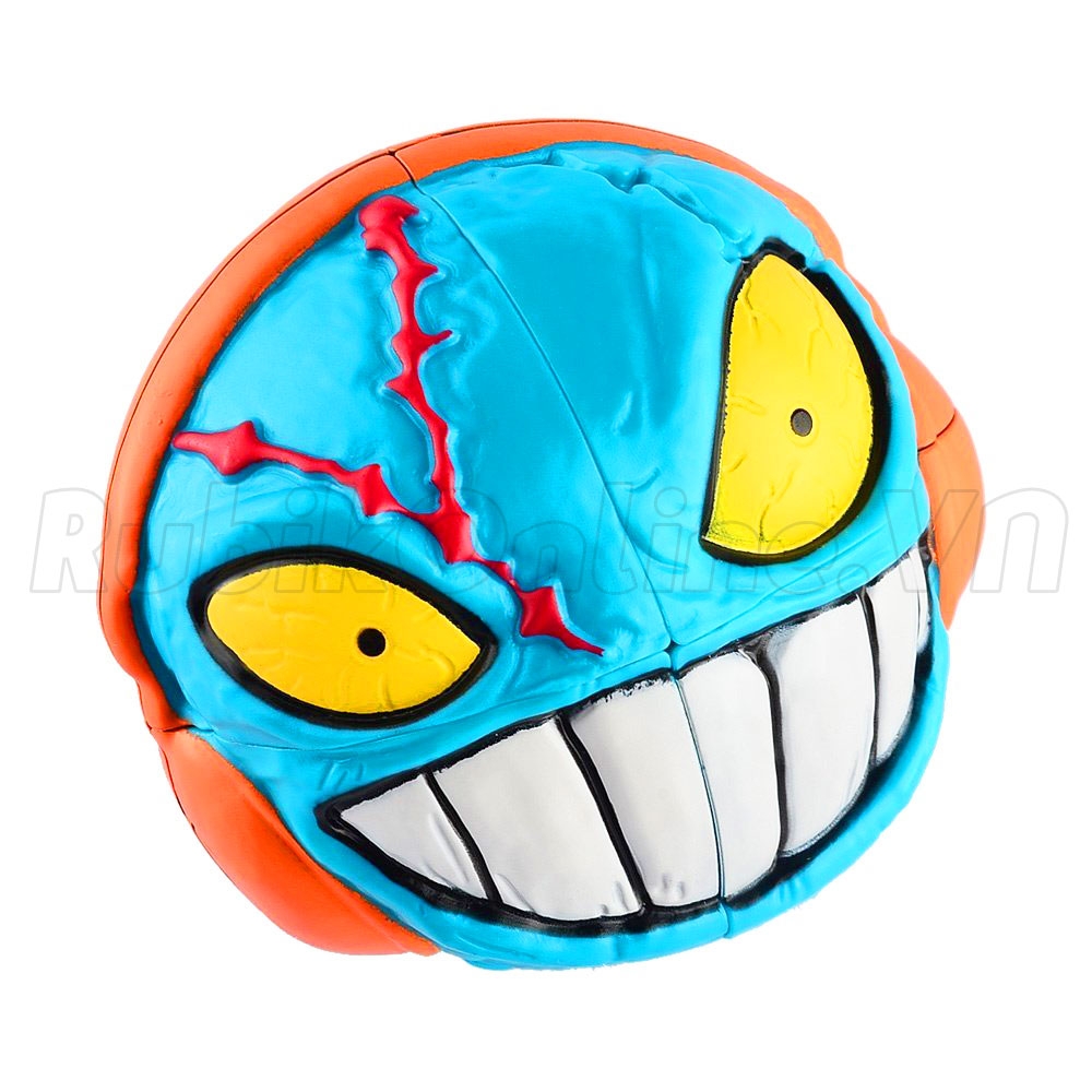 MAD HEDZ Crazy Scar 68mm 2x2x2 Puzzle Head Cartoon - Rubik đầu quỷ