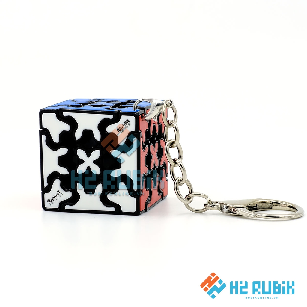 Móc khóa rubik QiYi Gear 3x3 Keychain