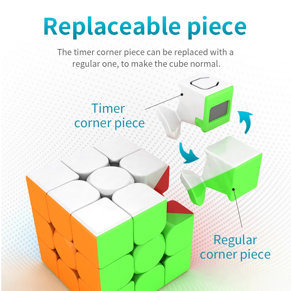 MoFangJiaoShi Meilong 3x3 Timer Cube