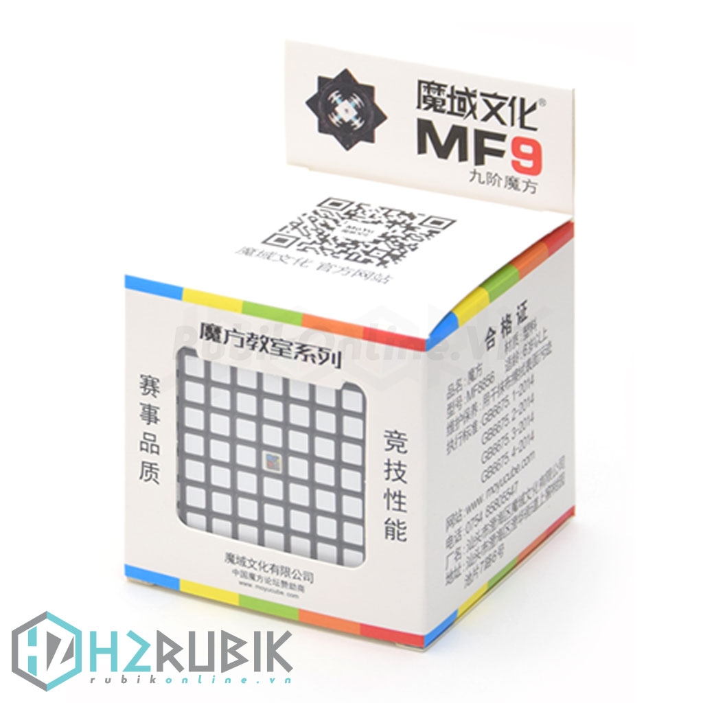 MoFangJiaoShi MF9 9x9 (Đen + Stickerless) - Rubik 9x9