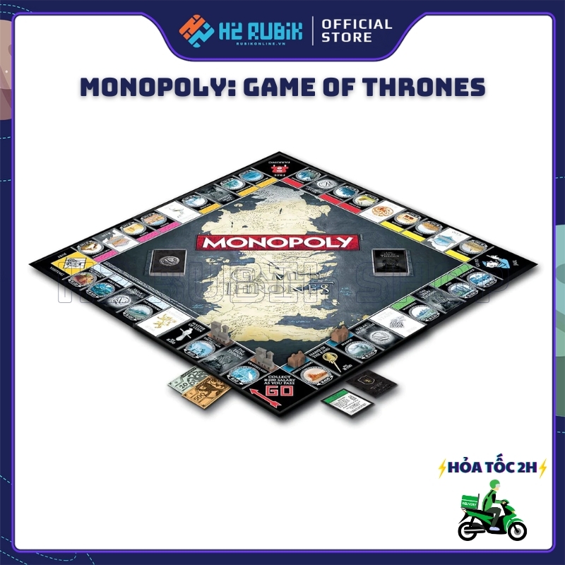 Cờ tỷ phú Game Of Thrones Monopoly phiên bản đặc biệt