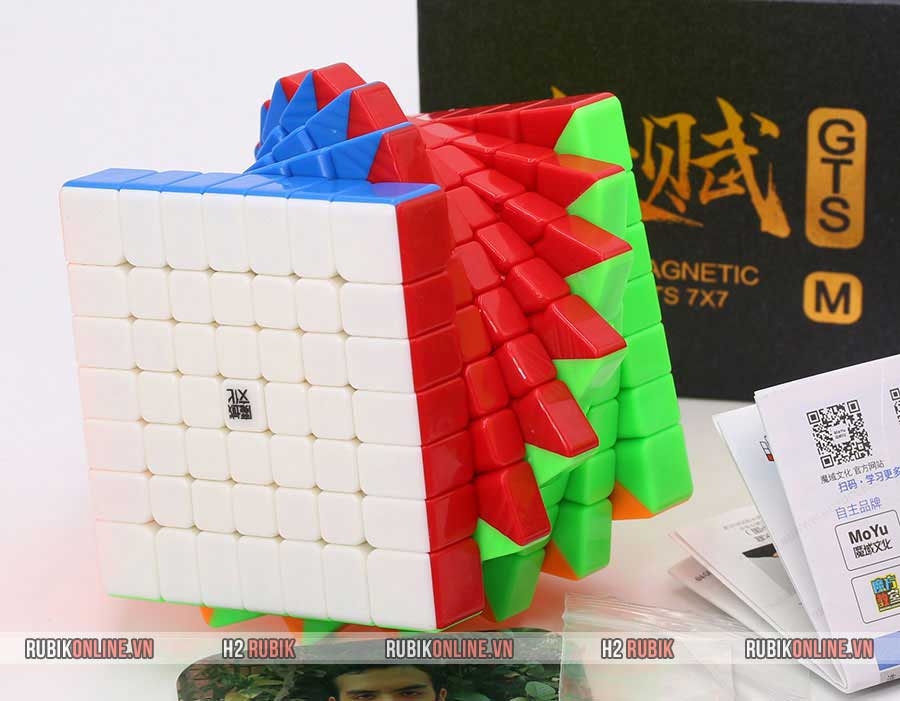 MOYU AOFU 7X7 GTS M STICKERLESS (có nam châm) - Rubik 7x7