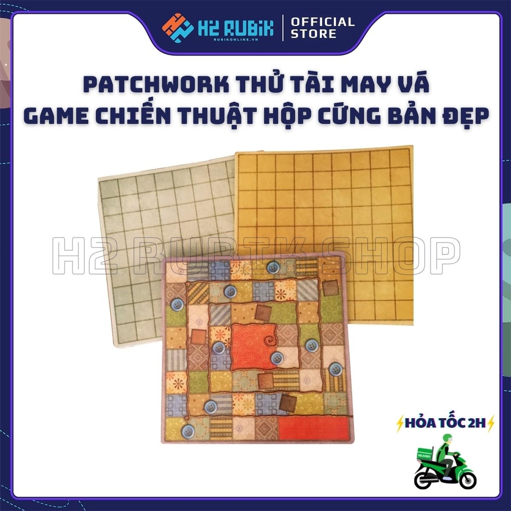Patchwork Board Game Chiến Thuật Thử Tài May Vá