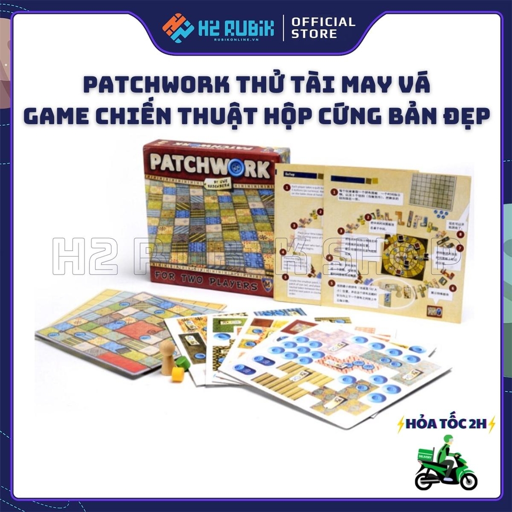 Patchwork Board Game Chiến Thuật Thử Tài May Vá