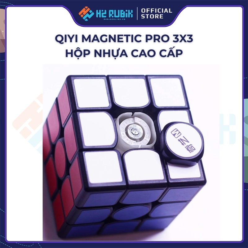 QiYi Magnetic Pro 3x3 Rubik 3x3 có nam châm sẵn