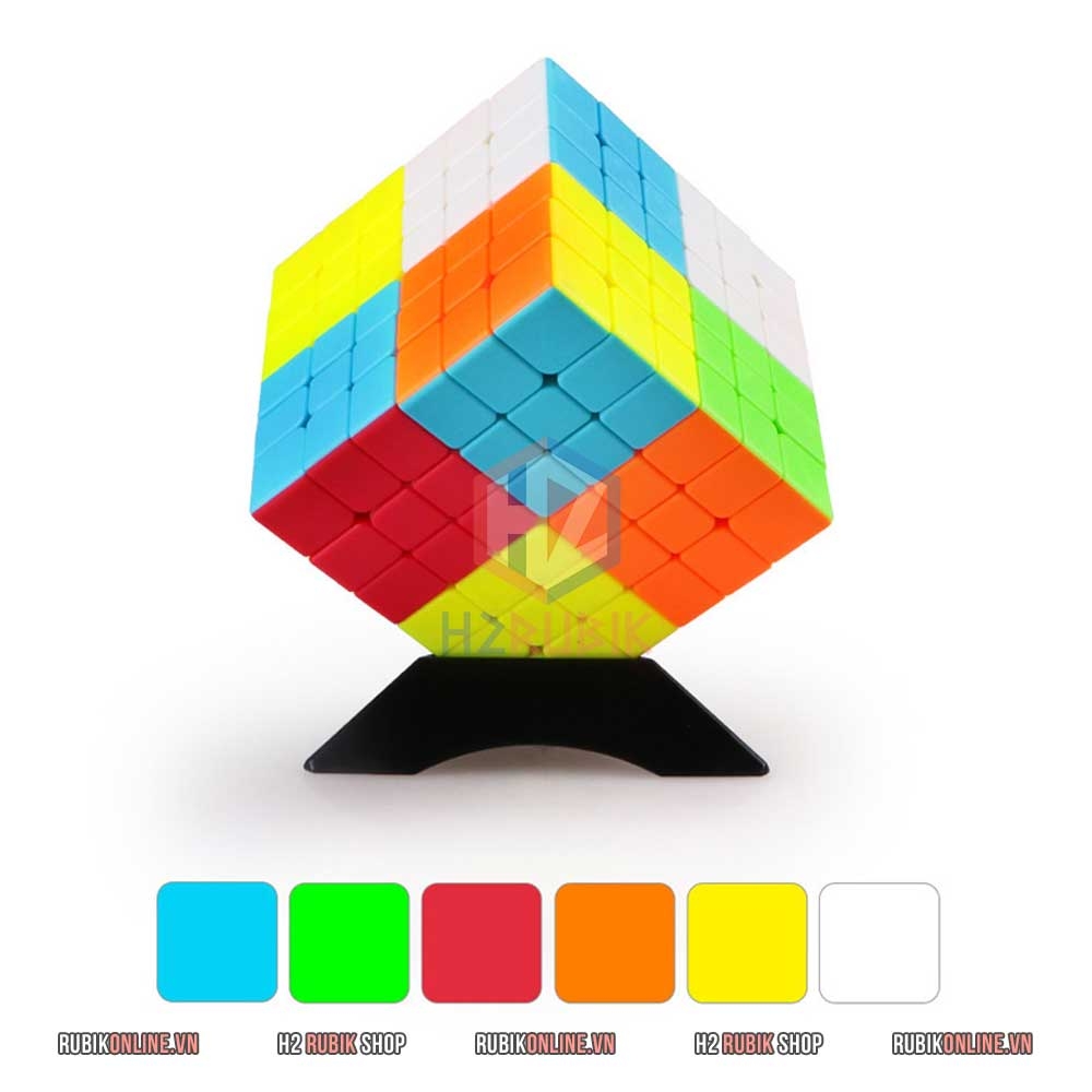 QiYi QiFan S 6x6 (Đen + Stickerless) - Rubik 6x6